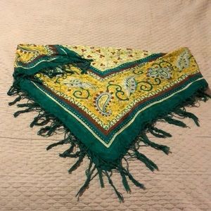 Urban Outfitters 100% silk square scarf